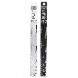 T4W Aluminium paint mixing stick ruler 4:1/5:1