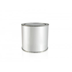 T4W Empty metal can with lid / 0.5L