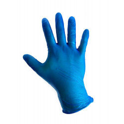 T4W Disposable Protective Gloves blue / L