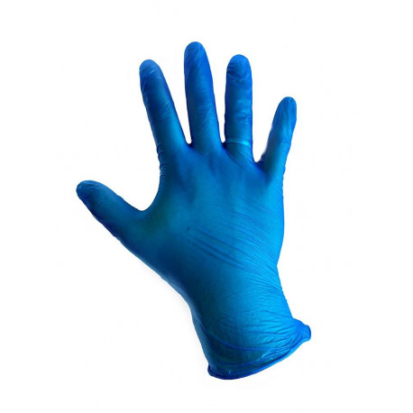 T4W Einweg Handschuhe blau / L