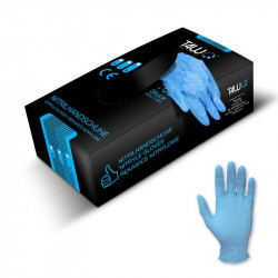 T4W Rękawice nitrylowe niebieskie roz. XL