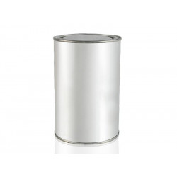 T4W Empty metal can with lid / 1L