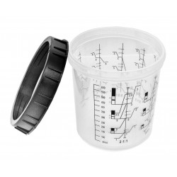 T4W Paint Preparation Cup & Collar 650ml