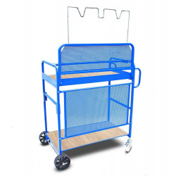 T4W Universal mobile painting trolley rack