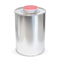 T4W Empty metal can with plug / 1L