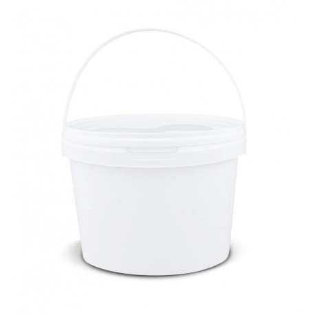 T4W Plastic bucket with lid / 10L