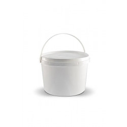 T4W Plastic bucket with lid / 3L